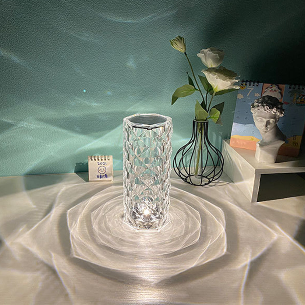 Lampada Cristallo LED: Eleganza a Colori con un Tocco - Sogni Galattici