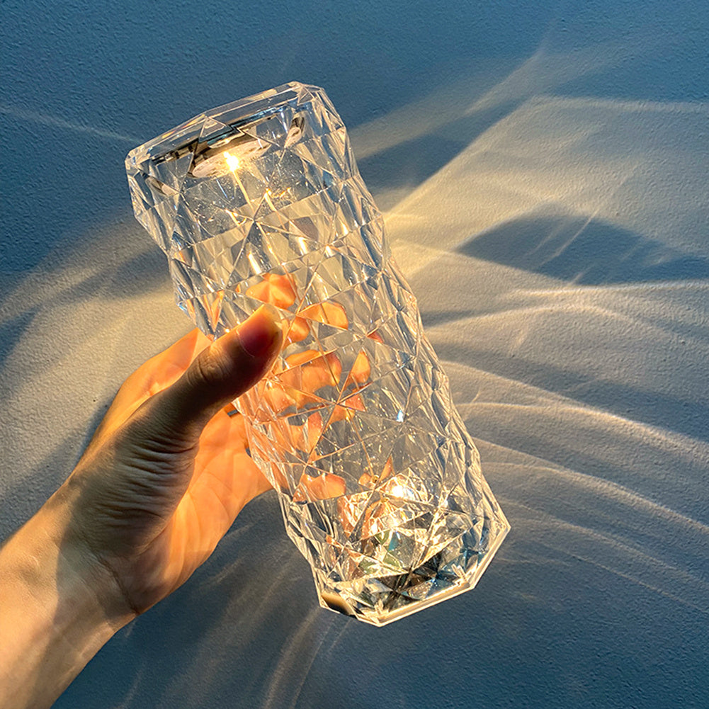 Lampada Cristallo LED: Eleganza a Colori con un Tocco - Sogni Galattici