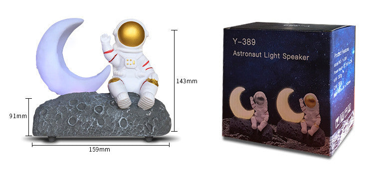 Altoparlante Wireless Bluetooth 5.0 - Astronauta sulla Luna